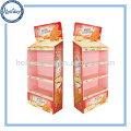 High Quality Potato Chips Cardboard Display Stand Food Display Floor Display